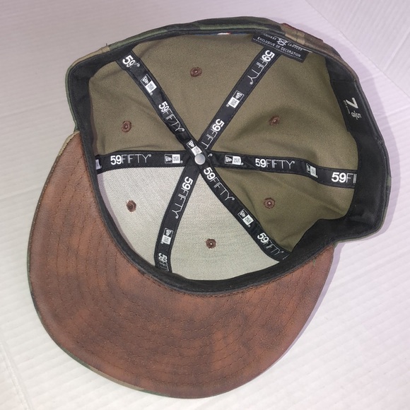 New Era Camo Sox Fitted Cap - Picture 4 of 8